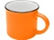 Кружка керамическая Bari, оранжевая фото