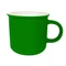 Оптом Кружка керамическая Camping, soft touch, зеленая для нанесения логотипа или надписи Кружка керамическая Camping, soft touch, зеленая фото