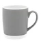 Кружка керамическая Make Me To Go, 320 мл, серая / белая фото