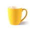 Кружка керамическая Matfey Soft Touch, 350 мл, желтая фото