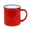 Кружка керамическая Mycup Camp, красная фото