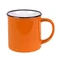 Кружка керамическая Mycup Camp, оранжевая фото
