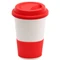 Кружка Magic To Go, белая / красная фото