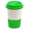 Кружка Magic To Go, белая / зеленая фото