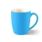Кружка Matfey, soft touch, 350 мл, голубая фото