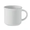 Кружка матовая керамическая, 300 мл, белая фото