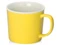Кружка матовая Nancy, желтая фото