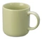 Кружка матовая Rita, зеленая фото
