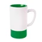Кружка Mycup Fun2, 470 мл, белая / зеленая фото