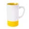 Кружка Mycup Fun2, 470 мл, белая / желтая фото