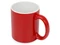 Кружка 320 мл, белый/красный фото