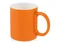 Кружка 320 мл, белый/оранжевый фото