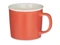Кружка Nancy, 360 мл, белая / оранжевая фото