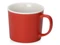 Кружка Nancy, 360 мл, красная / белая фото