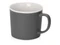 Кружка Nancy, 360 мл, серая / белая фото
