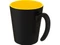 Оптом Кружка Oli, черная / желтая для нанесения логотипа или надписи Кружка Oli, черная / желтая фото