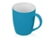 Кружка с покрытием soft-touch Tulip Gum, голубая фото
