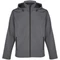Куртка софтшелл с капюшоном мужская Sol's Race Men, темно-серая фото