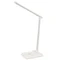 Лампа настольная с беспроводной зарядкой Geek, белая фото