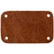 Лейбл кожаный Beta S, коричневый фото
