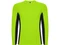 Лонгслив мужской Roly Shanghai, зеленый / черный фото