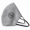 Маска бесклапанная фильтрующая Respirator 800 Hydrop с логотипом в фирменном пакете, серая фото
