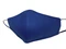 Маска для лица многоразовая из спанбонда, тёмно-синяя фото