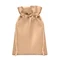 Мешочек подарочный на шнурке из нетканого материала, бежевый фото