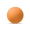 Мячик резиновый, 6 см, оранжевый фото
