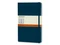 Записная книжка в линейку на резинке Moleskine Classic Large в линейку , голубой сапфир фото