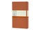 Записная книжка в линейку на резинке Moleskine Classic Large в линейку , оранжевый коралл фото