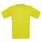 Футболка мужская B&C Exact 190, лайм фото