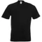 Оптом Футболка мужская Fruit of the Loom Super Premium T 190, черная для нанесения логотипа или надписи Футболка мужская Fruit of the Loom Super Premium T 190, черная фото