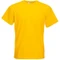 Оптом Футболка мужская Fruit of the Loom Super Premium T 190, солнечно-желтая для нанесения логотипа или надписи Футболка мужская Fruit of the Loom Super Premium T 190, солнечно-желтая фото
