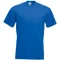 Оптом Футболка мужская Fruit of the Loom Super Premium T 190, ярко-синяя для нанесения логотипа или надписи Футболка мужская Fruit of the Loom Super Premium T 190, ярко-синяя фото