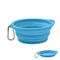 Миска для питомца складная, 350 мл, голубая фото