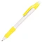 Оптом Ручка шариковая пластиковая NeoPen N4, белая / желтая для нанесения логотипа или надписи Ручка шариковая пластиковая NeoPen N4, белая / желтая фото