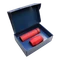 Набор Cofer Hot Box E Edge CO12s Blue: термос с датчиком температуры, кофер, soft-touch, красный фото