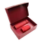 Набор Cofer Hot Box E Edge CO12s Red: термос с датчиком температуры, кофер, soft-touch, красный фото