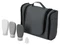 Набор для путешествий On Air: несессер, набор косметических емкостей, серый фото