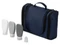 Набор для путешествий On Air: несессер, набор косметических емкостей, синий / серый фото
