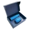 Набор Hot Box C blue: кофер, термос с датчиком температуры, голубой фото