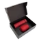 Набор Hot Box CS black: кофер, термос с датчиком температуры, красный фото