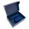 Набор Hot Box CS blue: кофер, термос с датчиком температуры, синий фото