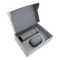 Набор Hot Box CS grey: кофер, термос с датчиком температуры, серый фото