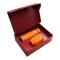 Набор Hot Box E red: кофер, термос с датчиком температуры, оранжевый фото
