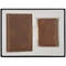 Набор inStream: обложка для паспорта, картхолдер, коричневый фото