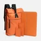 Набор Petrus Travel: рюкзак, чехол для ноутбука, органайзер, обложка для паспорта, оранжевый фото