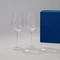 Оптом Набор подарочный Blanche: два бокала для вина, прозрачный / синий для нанесения логотипа или надписи Набор подарочный Blanche: два бокала для вина, прозрачный / синий фото