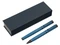 Набор подарочный из 2-х ручек Lettertone Black Lama, soft-touch, синий фото